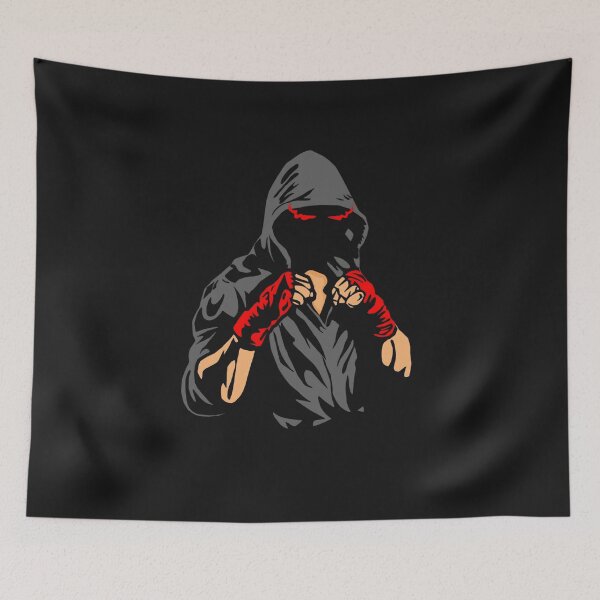 Item preview, MMA Fighter Cartoon Sticker | Mixed Martial Arts Fan Design designed and sold by aminesez22.