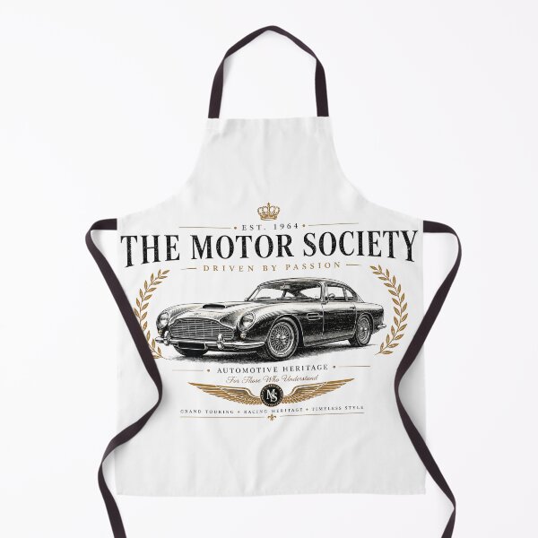 Item preview, The Motor Society Vintage Grand Touring Classic Car Heritage Design designed and sold by Ivory Code.