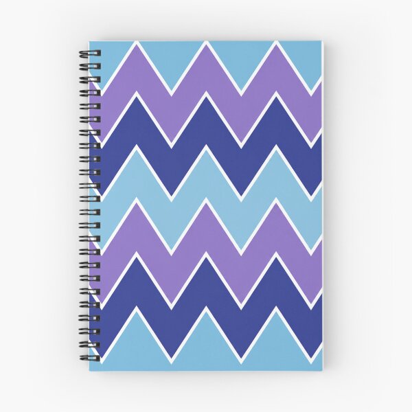 Item preview, zig zag pattern blue purple cyan designed and sold by coolcat4747.