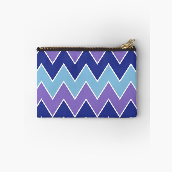 Item preview, zig zag pattern blue purple cyan designed and sold by coolcat4747.