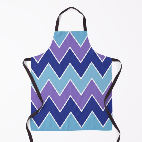 Item preview, zig zag pattern blue purple cyan designed and sold by coolcat4747.