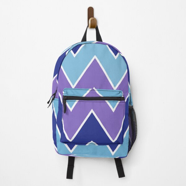 Item preview, zig zag pattern blue purple cyan designed and sold by coolcat4747.