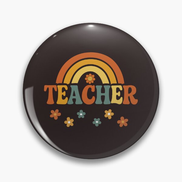 Item preview, Retro Teacher Boho Rainbow Floral Classroom Decor Gift designed and sold by Color World.