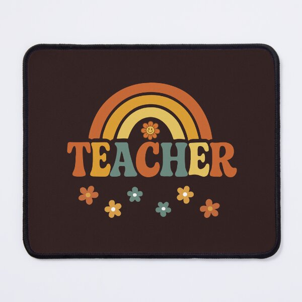 Item preview, Retro Teacher Boho Rainbow Floral Classroom Decor Gift designed and sold by Color World.