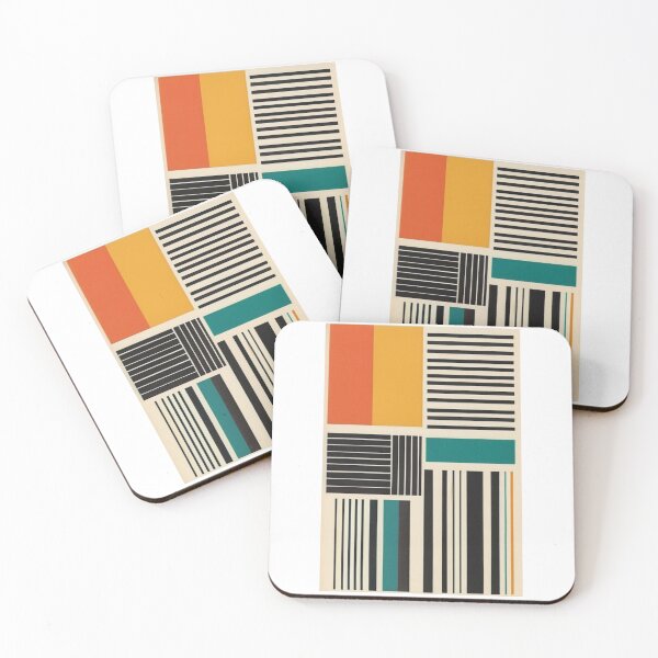 Item preview, Art - Modernist Geometric Composition, Bauhaus and Constructivism Inspiration designed and sold by Reverso-Design.