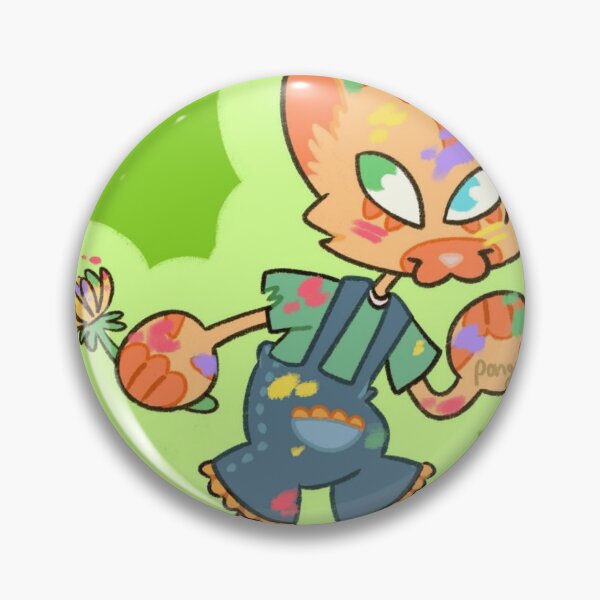 Item preview, Painted Orange Cat Sprout designed and sold by Apple-Cate.
