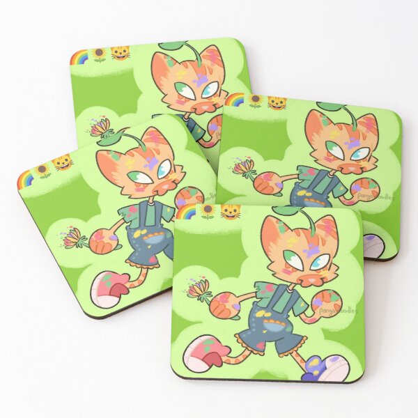 Item preview, Painted Orange Cat Sprout designed and sold by Apple-Cate.