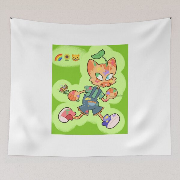 Item preview, Painted Orange Cat Sprout designed and sold by Apple-Cate.