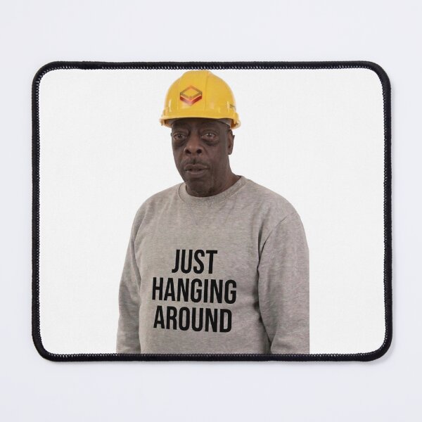 Item preview, Just hanging around meme hard hat  designed and sold by unionpride.