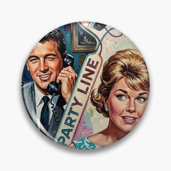Item preview, Pillow Talk Movie Art – Iconic Mid-Century Romance Fine Art  designed and sold by Art's Diner.