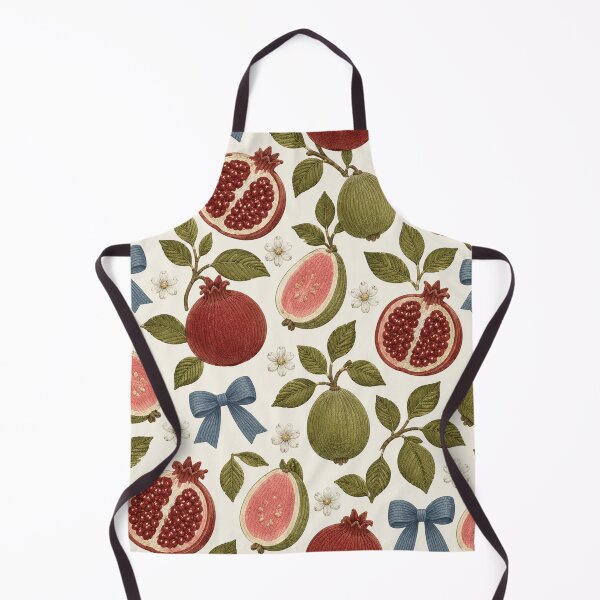 Item preview, Guava and pomegranate pattern  designed and sold by Roxburylane.