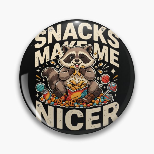 Item preview, Snacks Make Me Nicer designed and sold by Bone & Blade.