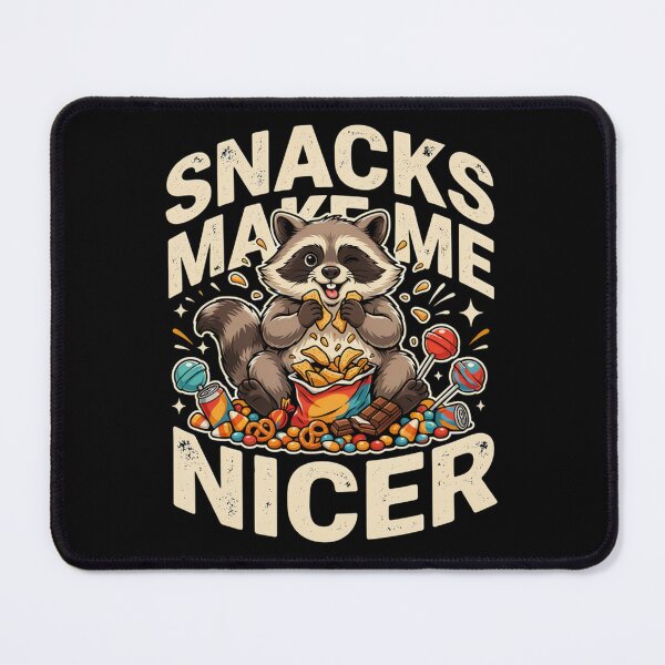 Item preview, Snacks Make Me Nicer designed and sold by Bone & Blade.
