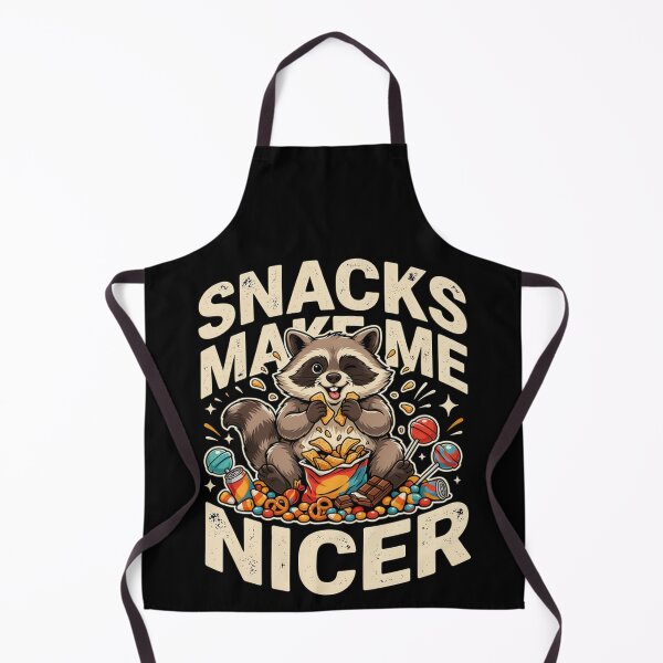 Item preview, Snacks Make Me Nicer designed and sold by Bone & Blade.