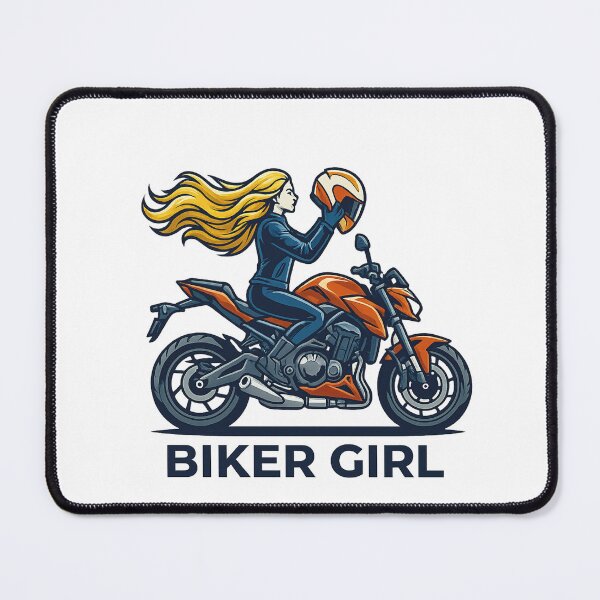 Item preview, Biker Girl – Ride Free Ride Strong designed and sold by AVStudioS&S.