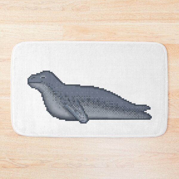 Item preview, Leopard seal pixel art designed and sold by petselkie.