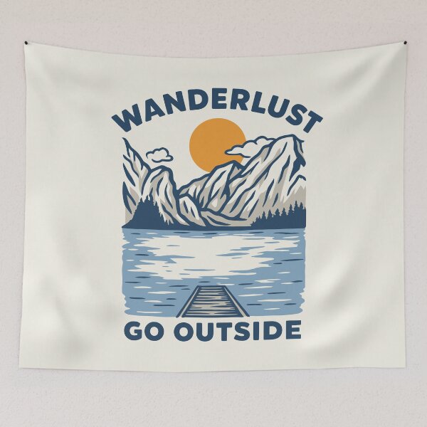 Item preview, Wanderlust Go Outside designed and sold by Craigonart.