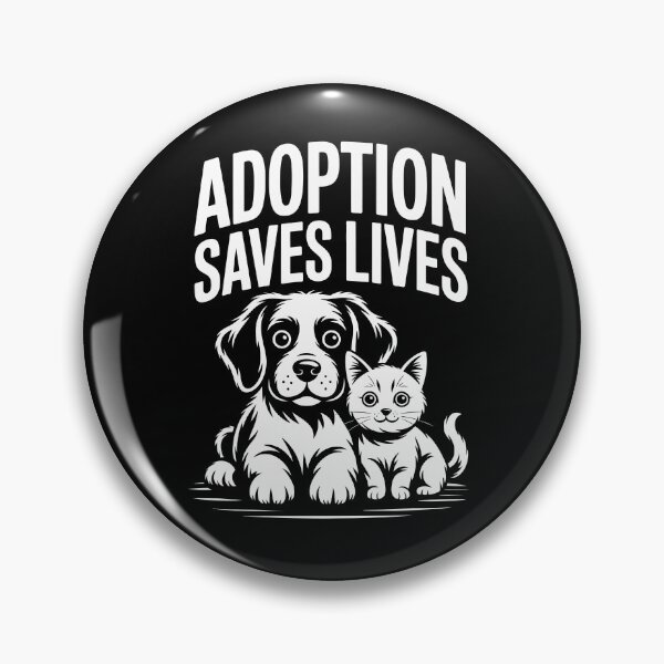 Item preview, ADOPTION SAVES LIVES designed and sold by jkrphoto.