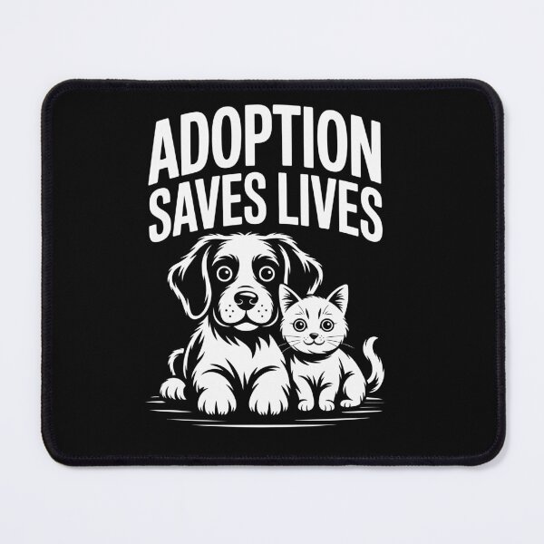 Item preview, ADOPTION SAVES LIVES designed and sold by jkrphoto.
