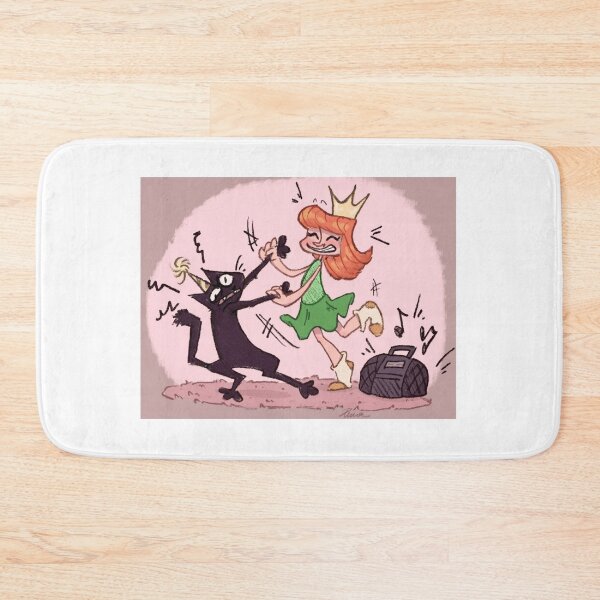 Item preview, Dancing Girl and Black Cat designed and sold by Apple-Cate.
