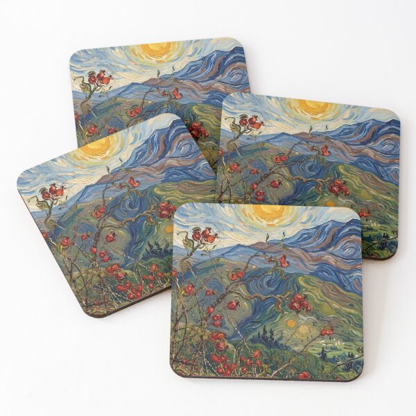 Item preview, Sunny Blue Mountains designed and sold by Robinsonlerouge.