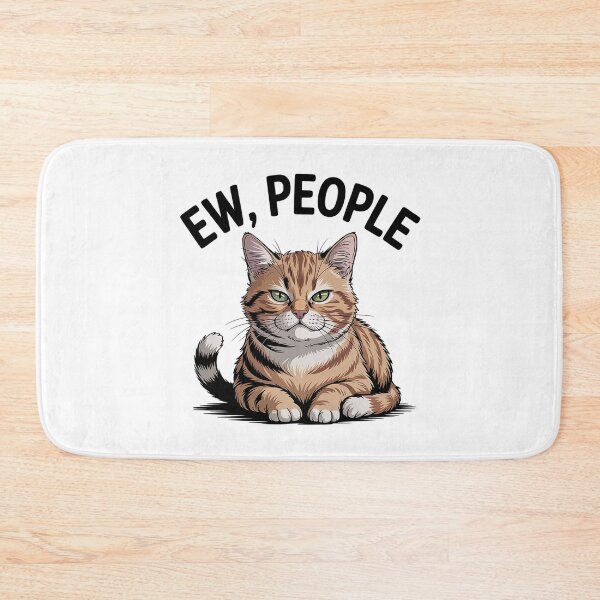 Item preview, Ew People Funny Cat Shirt | Introvert Cat Lover Design designed and sold by Cool-cat-art.