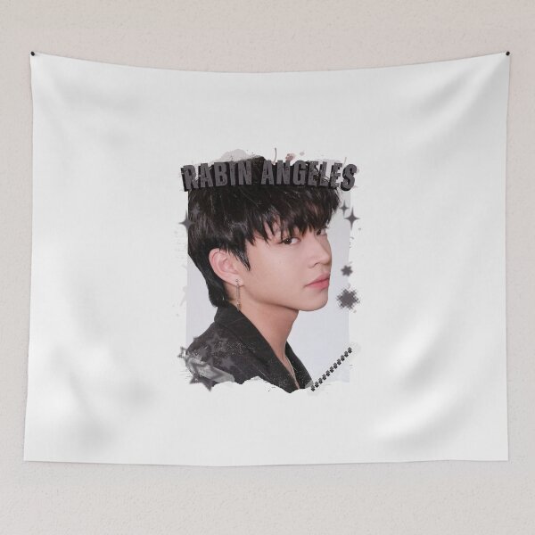 Item preview, Rabin Angeles Rabin Josh Macarayo Angeles Korean Actor Kdrama Korea Entertainment Collage Digital Art Portrait designed and sold by AJUNICE STUDIO.