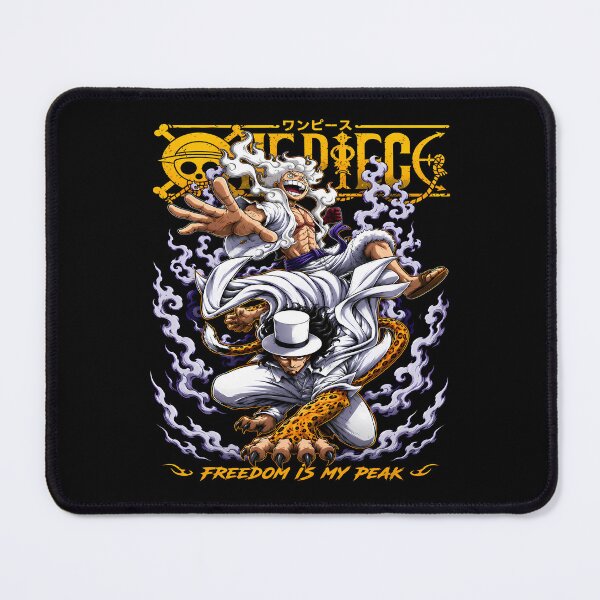 Item preview, Monkey D.Luffy- Garp vs Rob Lucci -Leopard Form- Freedom Is My Peak- Aesthetic Design  designed and sold by Trinidesigns123.