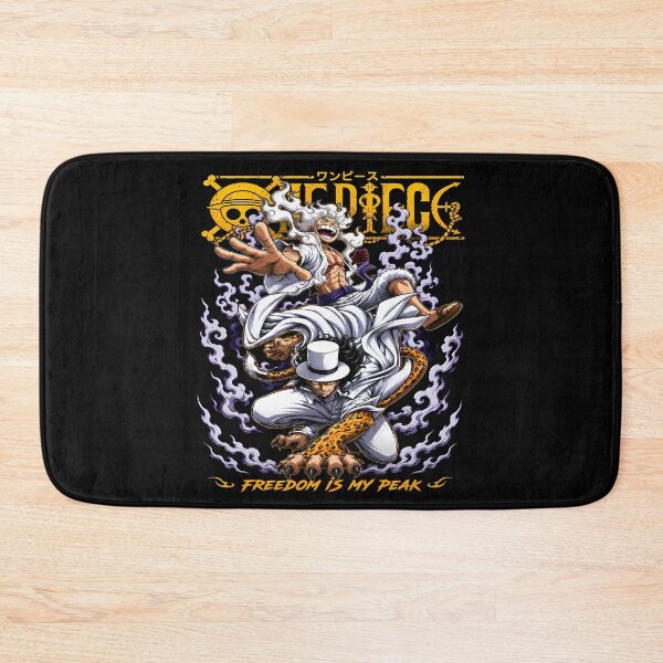 Item preview, Monkey D.Luffy- Garp vs Rob Lucci -Leopard Form- Freedom Is My Peak- Aesthetic Design  designed and sold by Trinidesigns123.