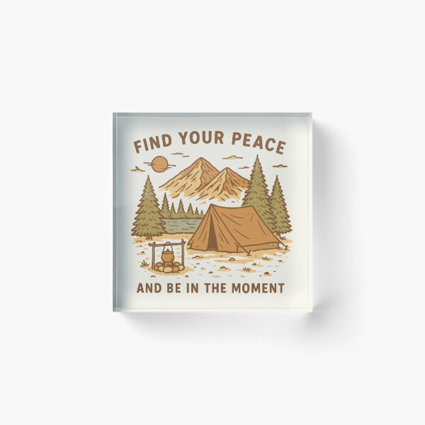 Item preview, Find Your Peace and Be in the Moment designed and sold by Craigonart.