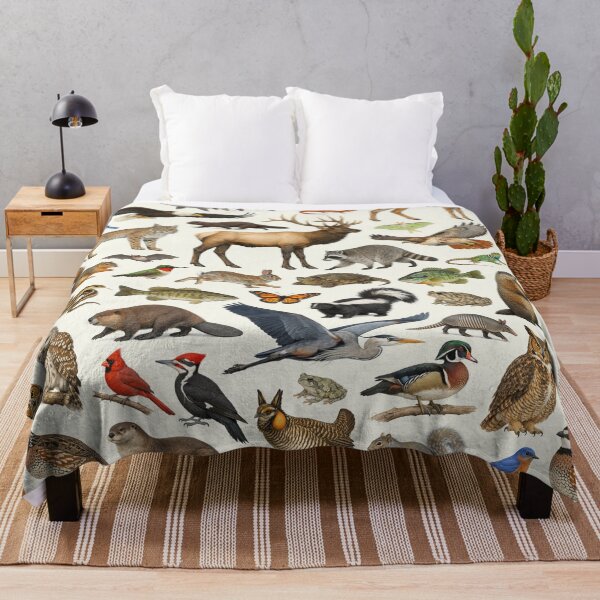 Item preview, Animals of Missouri Retro Style Identification Chart designed and sold by kakarikihill.