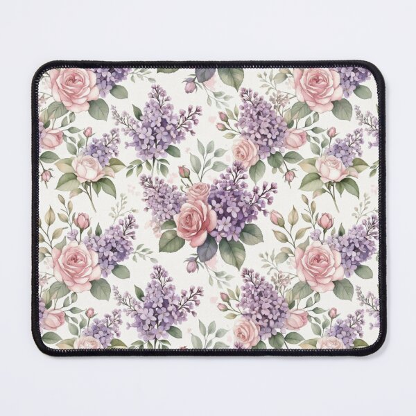 Item preview, Delicate Purple Lavender Floral Pattern designed and sold by IntelliMindDesigns.