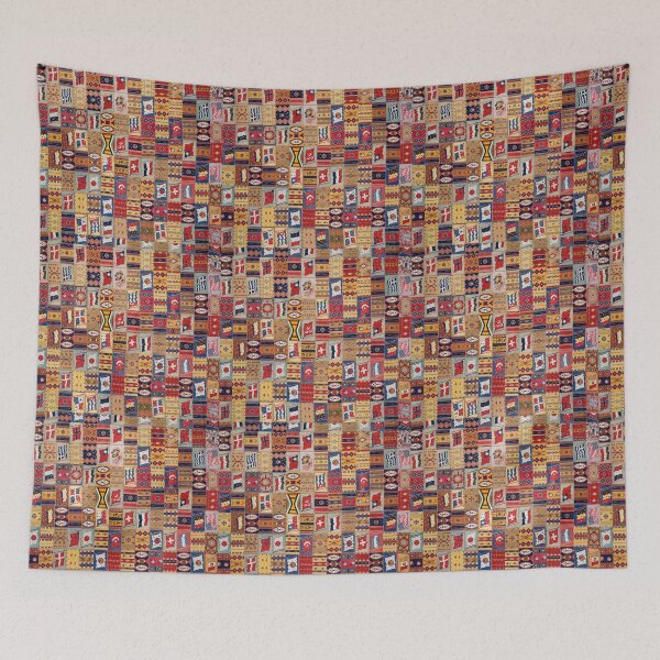 Item preview, THE WORLD FLAGS designed and sold by THE GOOD FIND.