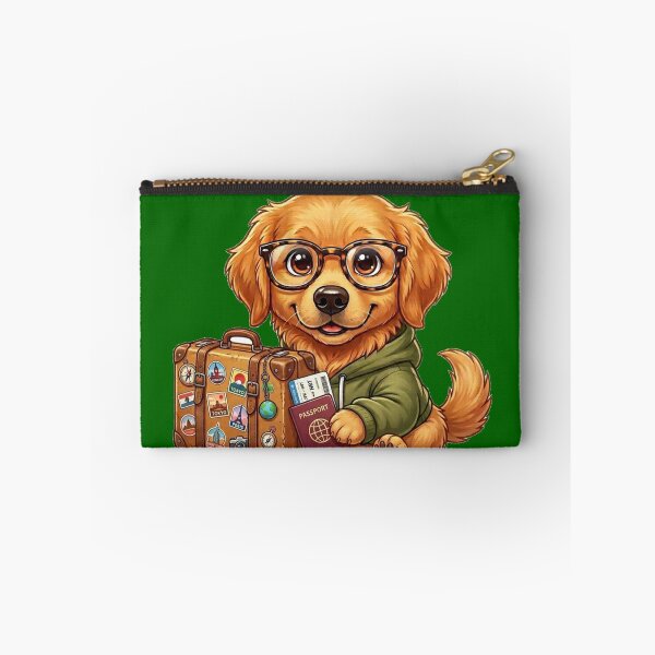 Item preview, Travel Dog – Cute Golden Retriever Adventure Traveler Gift for Dog Lovers designed and sold by Wild Horizon Studio.