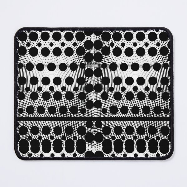 Item preview, Art - Op Art Composition, Black and White Optical Illusion designed and sold by Reverso-Design.