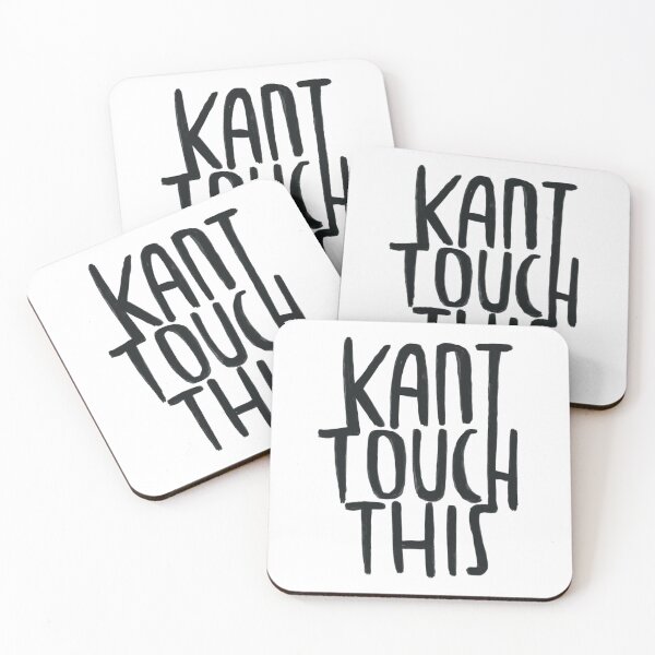 Item preview, Kant touches this, philosophy humor designed and sold by badlydrawnbabe.