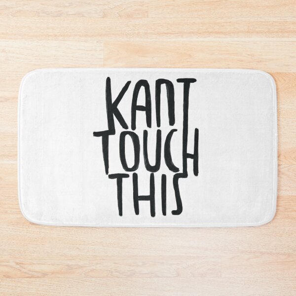 Item preview, Kant touches this, philosophy humor designed and sold by badlydrawnbabe.