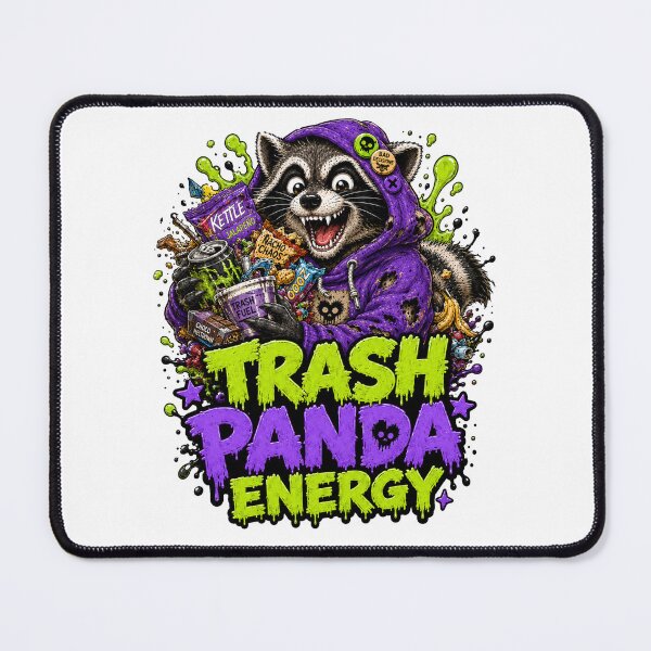 Item preview, Trash Panda Energy Raccoon designed and sold by Vitalka-uk.