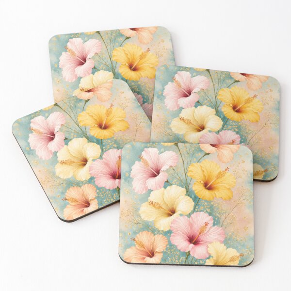 Item preview, Optimism Hibiscus - Summer Flowers designed and sold by scicilysimonee.