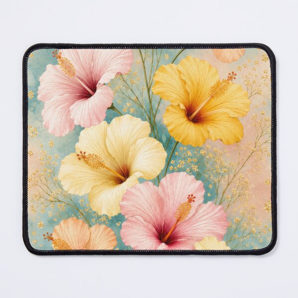 Item preview, Optimism Hibiscus - Summer Flowers designed and sold by scicilysimonee.