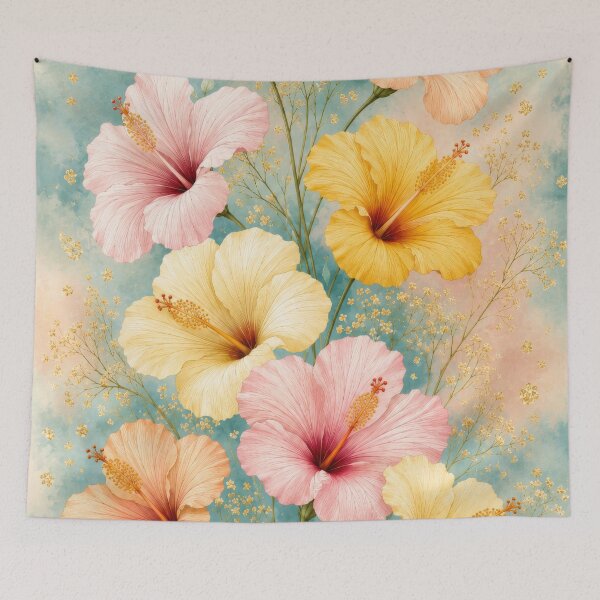 Item preview, Optimism Hibiscus - Summer Flowers designed and sold by scicilysimonee.