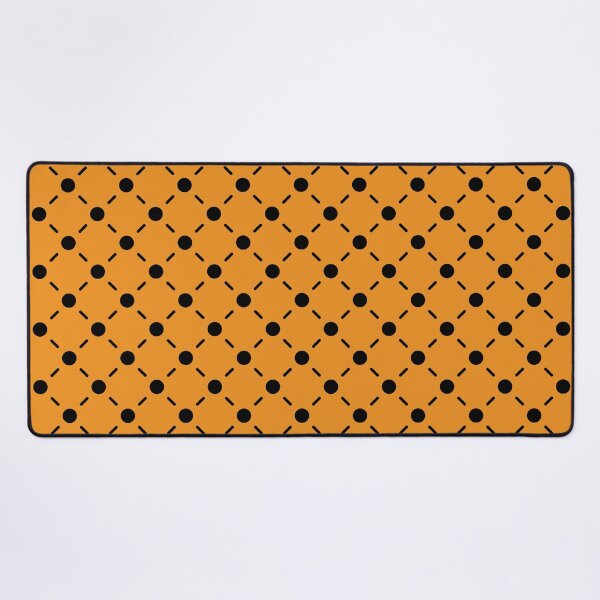 Item preview, Carrot orange & black trellis designed and sold by Mint + Midnight.