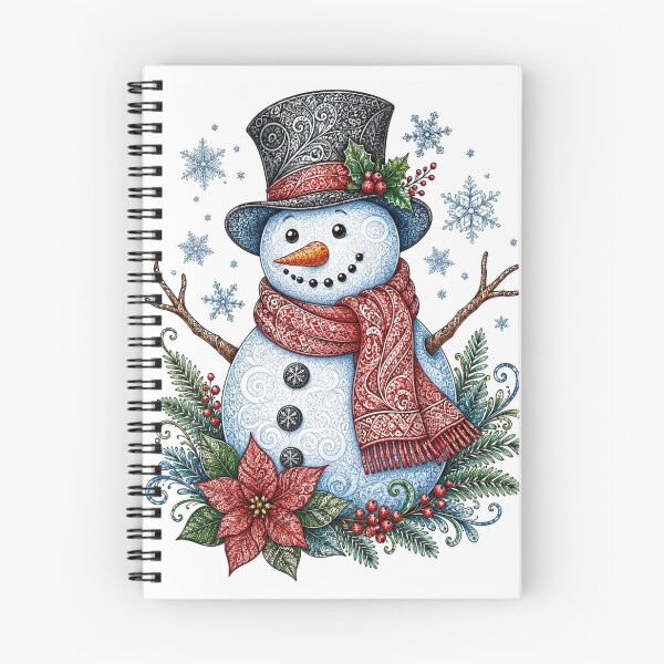 Item preview, Intricate Snowman designed and sold by PaintedbyCarol.