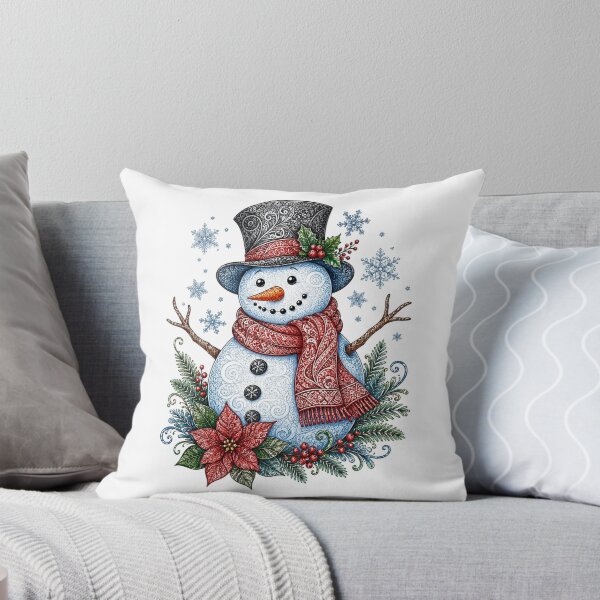 Item preview, Intricate Snowman designed and sold by PaintedbyCarol.