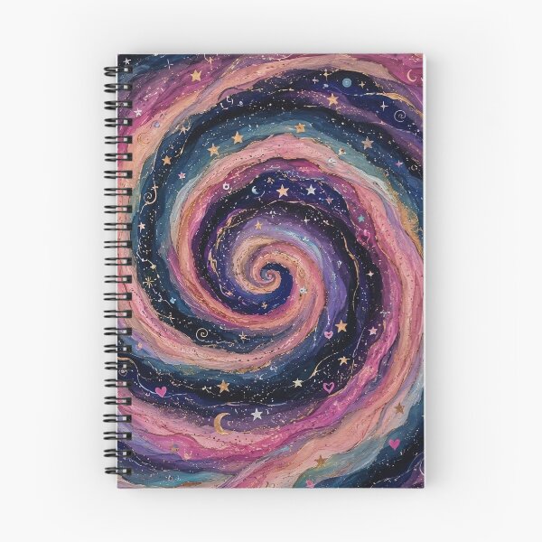 Item preview, Galaxy cosmic spiral illustration  designed and sold by Luv4tete.