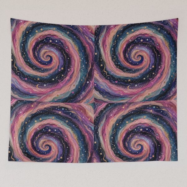 Item preview, Galaxy cosmic spiral illustration  designed and sold by Luv4tete.