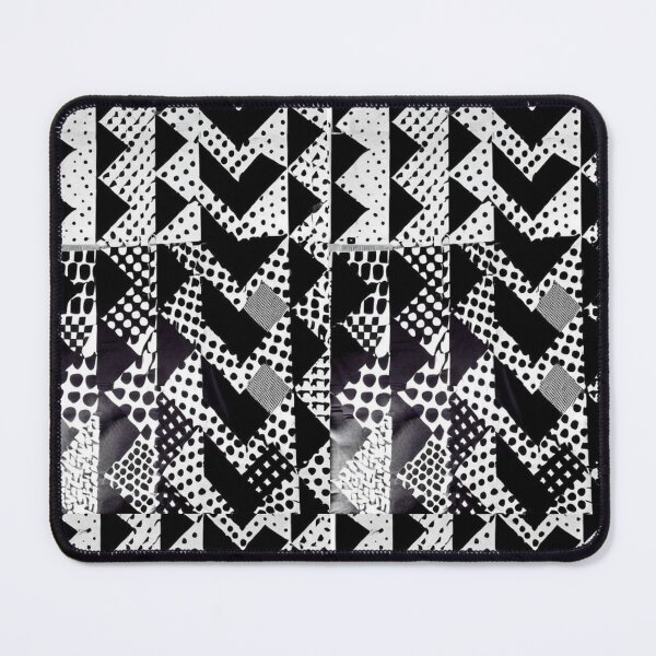 Item preview, Art - Op Art Geometric Composition, Black and White Optical Illusion designed and sold by Reverso-Design.