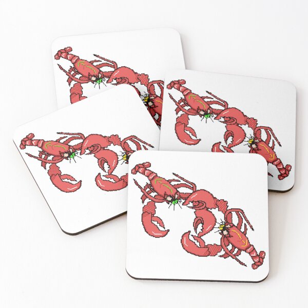 Item preview, Red Fighting Lobster designed and sold by RetroRlx.