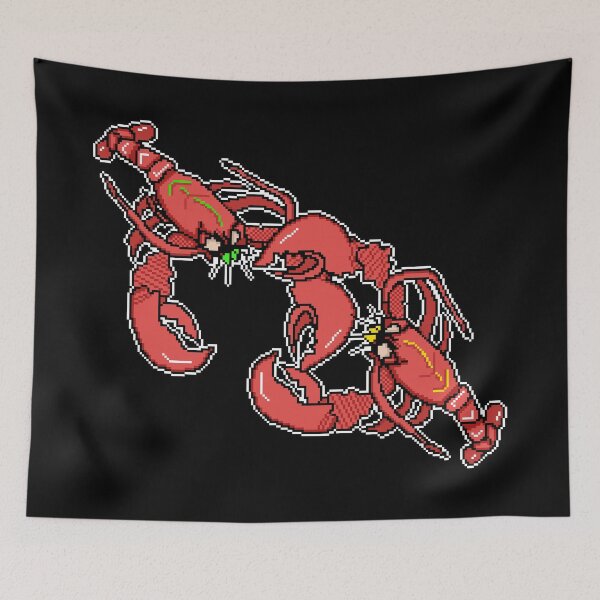 Item preview, Red Fighting Lobster designed and sold by RetroRlx.