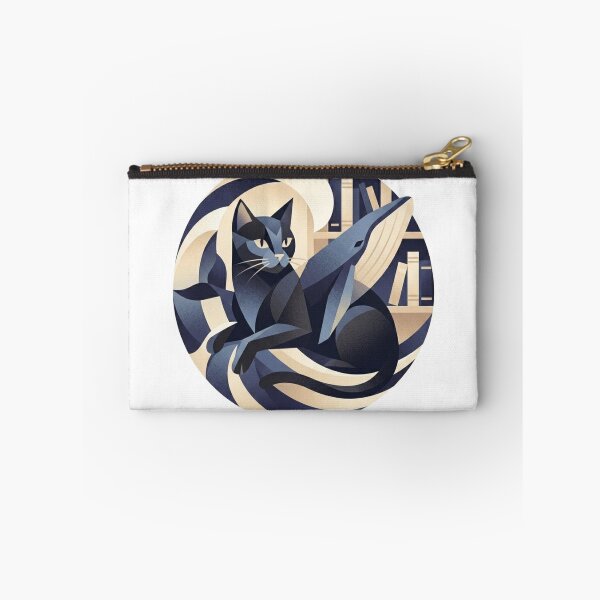 Item preview, Geometric Black Cat Tarot Book Nook Aesthetic designed and sold by TheAkyolStudio.